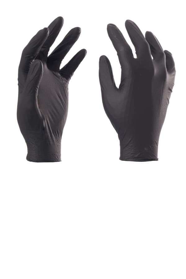 Guanti In Nitrile Senza Polvere Walking Black nitro 100 pezzi Guanti In Nitrile Senza Polvere Walking Black nitro 100 pezzi