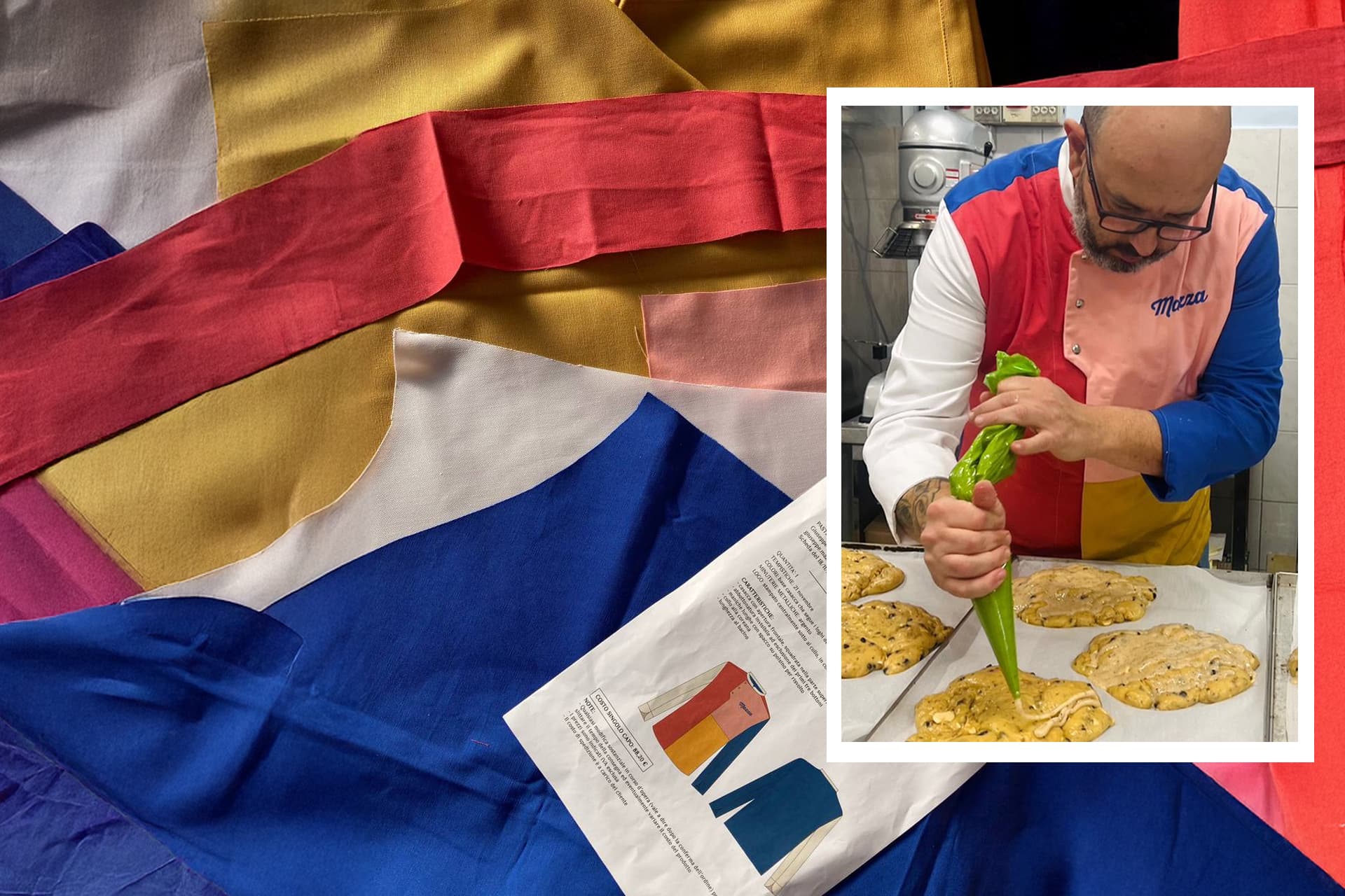 Giacca da cuoco sartoriale