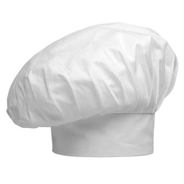 Cappello chef bianco isacco
